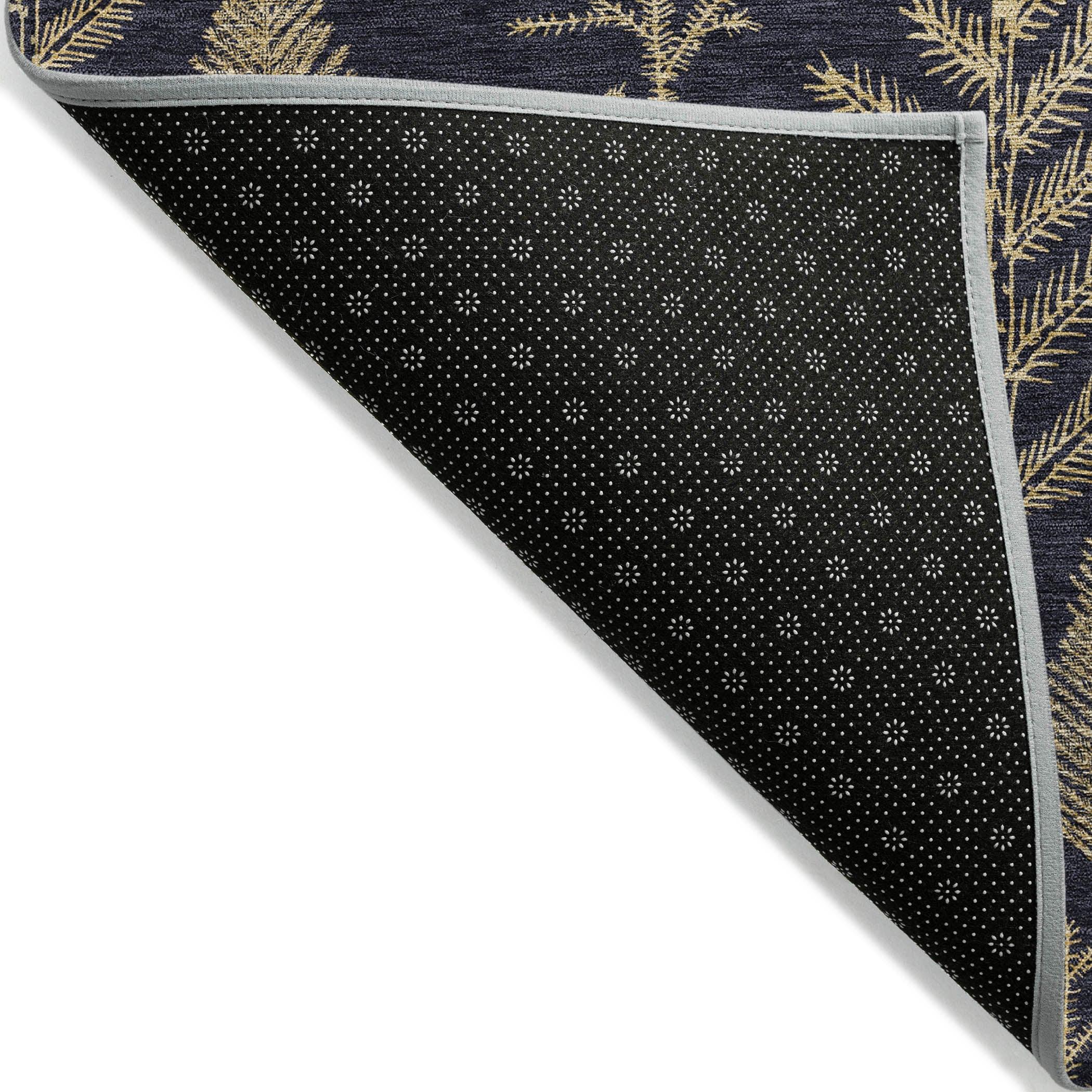 Addison Rugs Paelius Black Washable Indoor-Outdoor Rug
