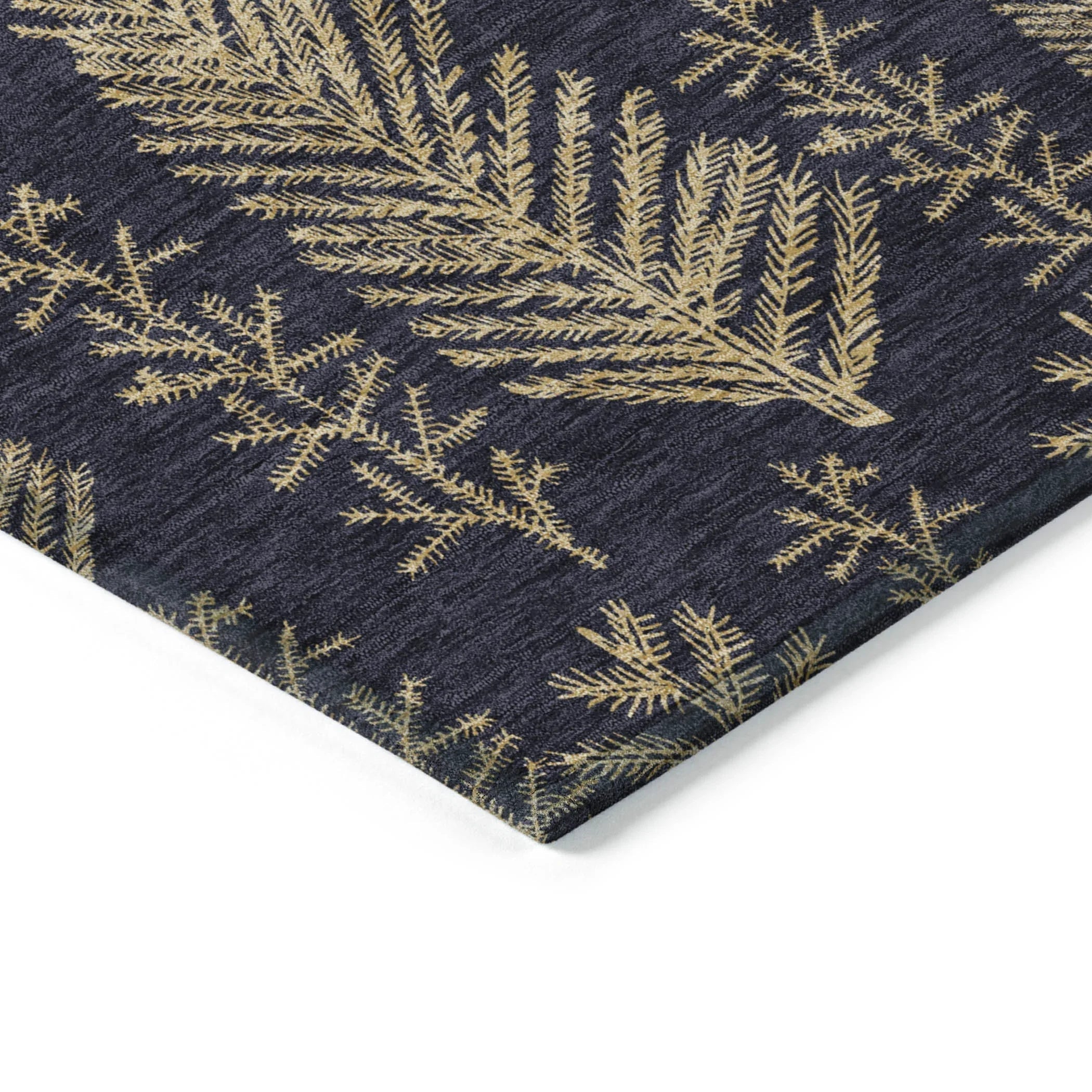 Addison Rugs Paelius Black Washable Indoor-Outdoor Rug