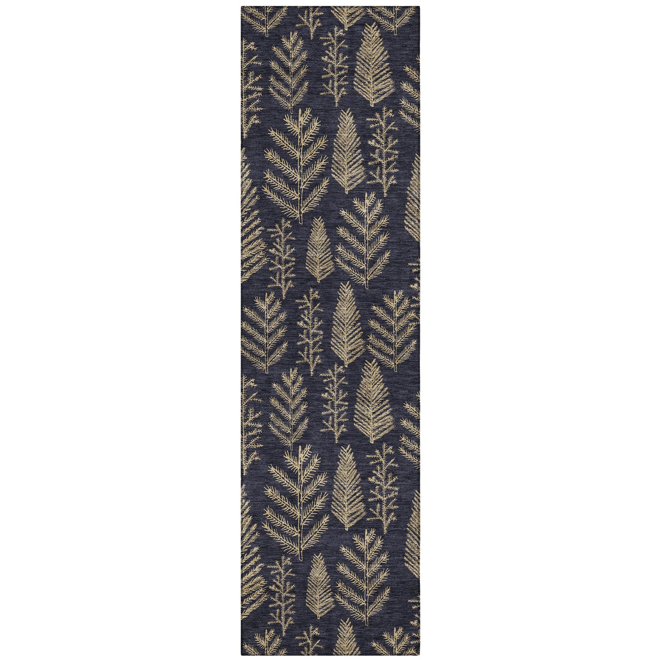 Addison Rugs Paelius Black Washable Indoor-Outdoor Rug