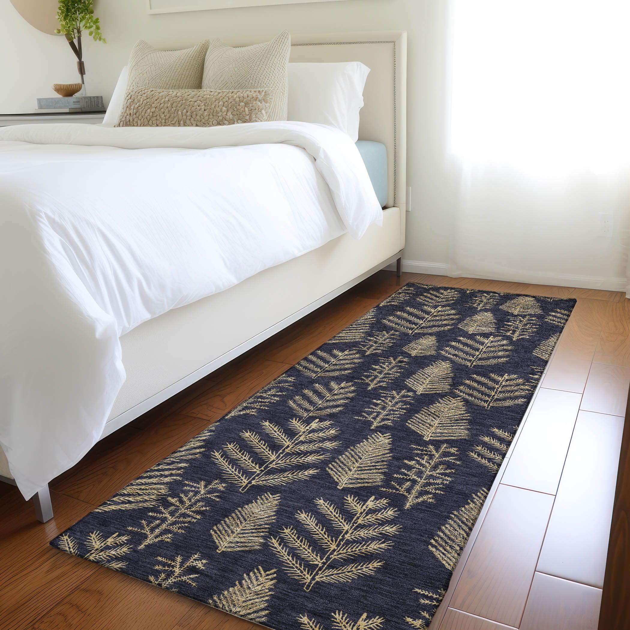 Addison Rugs Paelius Black Washable Indoor-Outdoor Rug