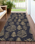 Addison Rugs Paelius Black Washable Indoor-Outdoor Rug