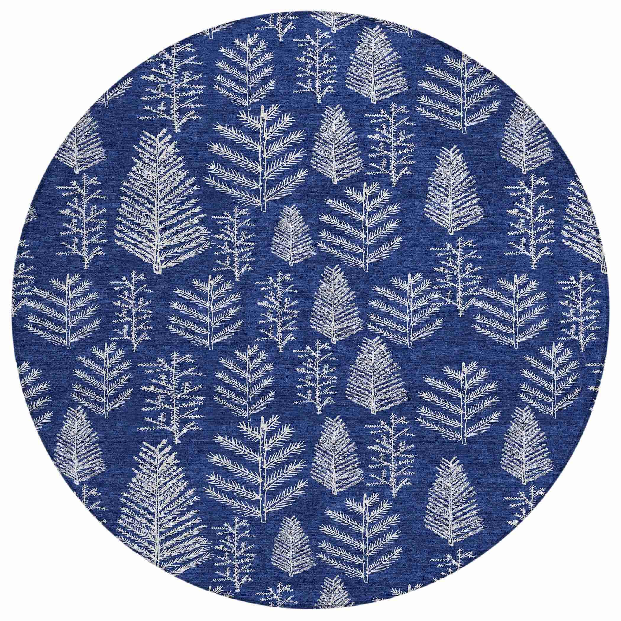 Addison Rugs Paelius Blue Washable Indoor-Outdoor Rug