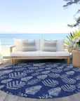 Addison Rugs Paelius Blue Washable Indoor-Outdoor Rug