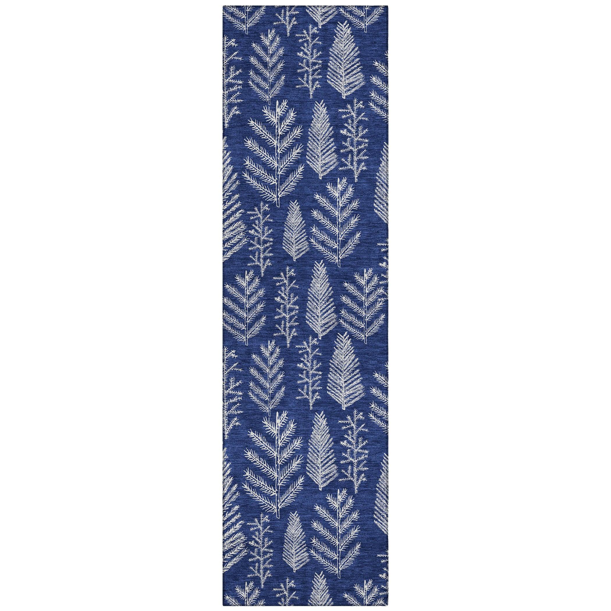 Addison Rugs Paelius Blue Washable Indoor-Outdoor Rug