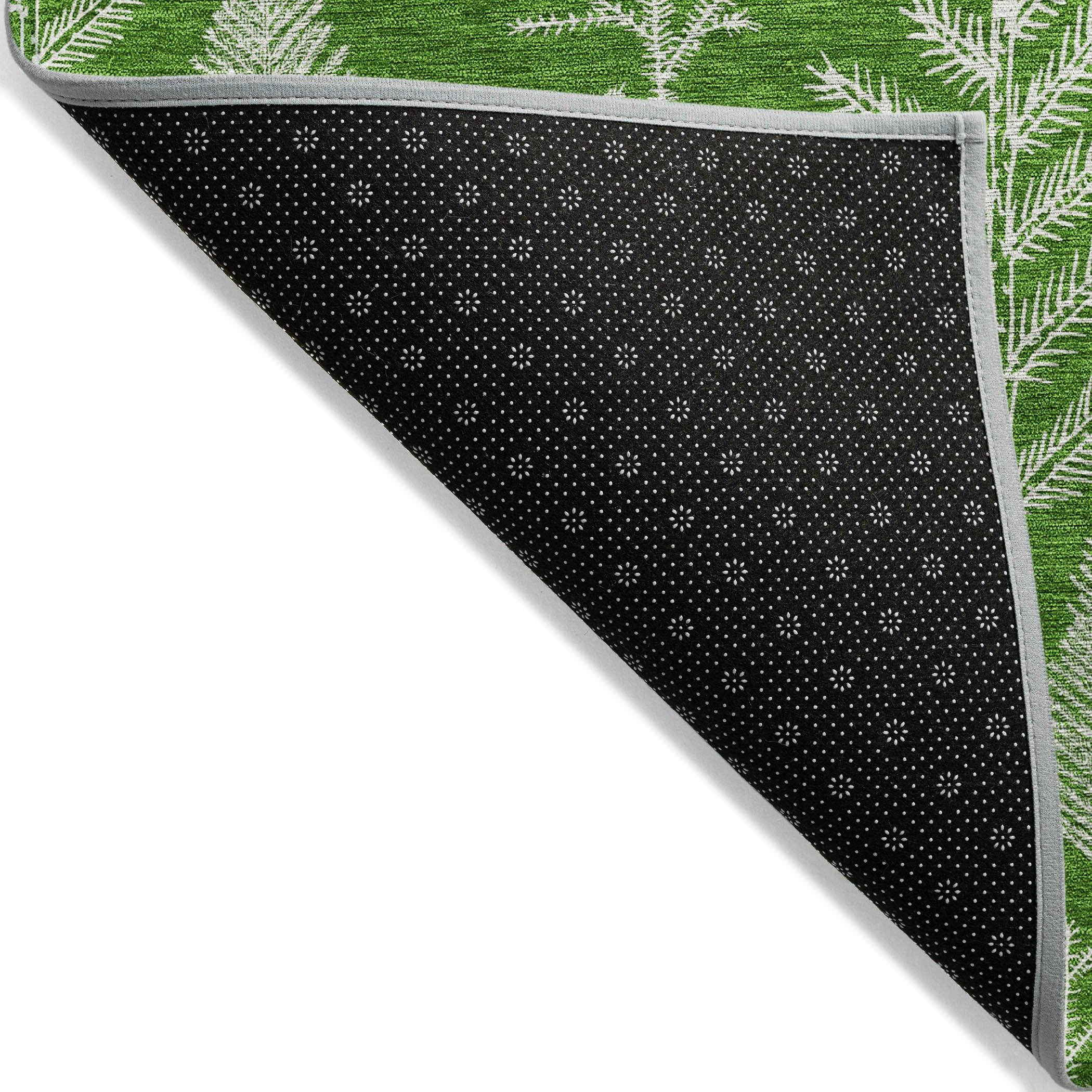 Addison Rugs Paelius Green Washable Indoor-Outdoor Rug