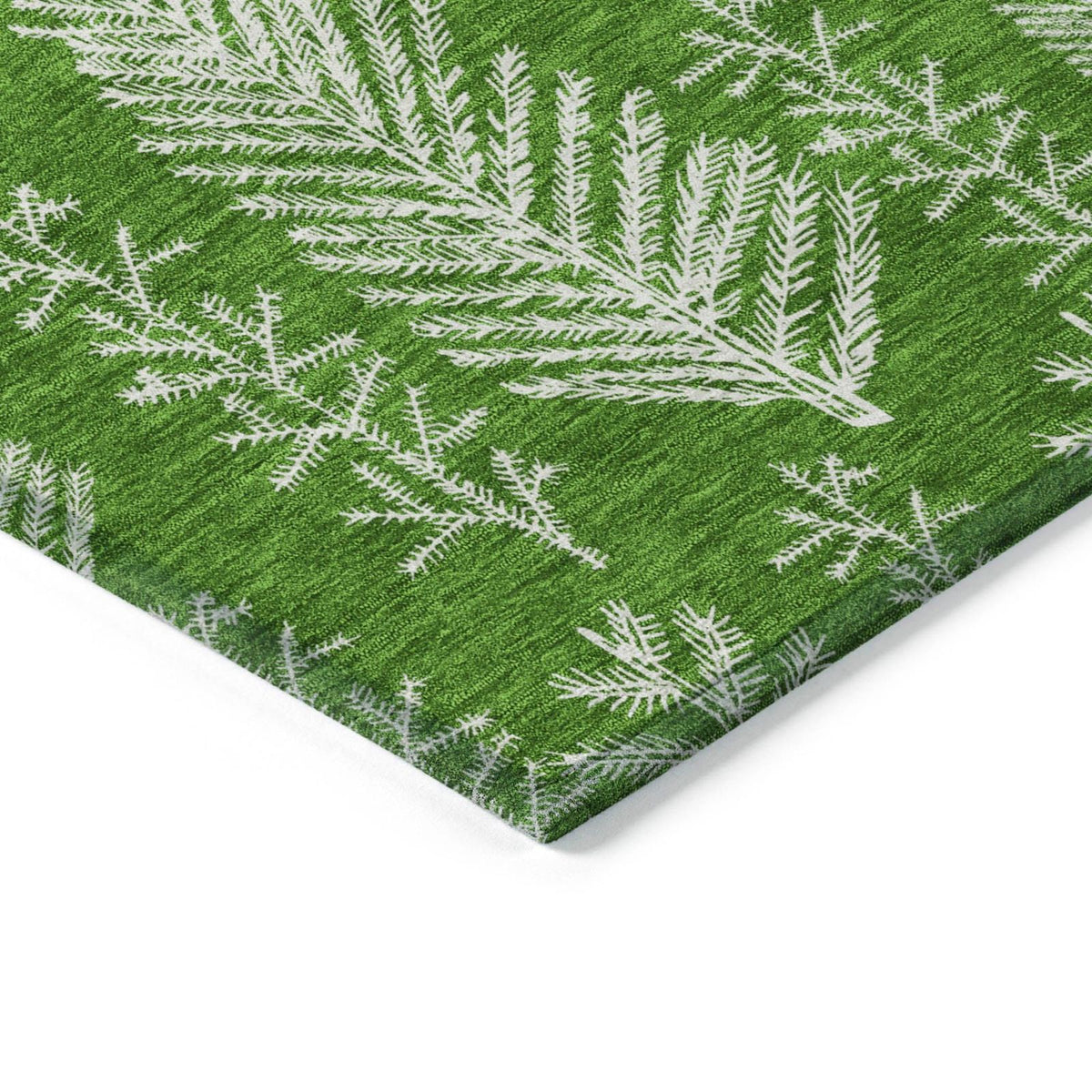 Addison Rugs Paelius Green Washable Indoor-Outdoor Rug