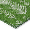 Addison Rugs Paelius Green Washable Indoor-Outdoor Rug