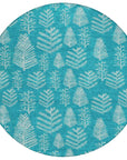 Addison Rugs Paelius Teal Washable Indoor-Outdoor Rug