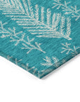 Addison Rugs Paelius Teal Washable Indoor-Outdoor Rug