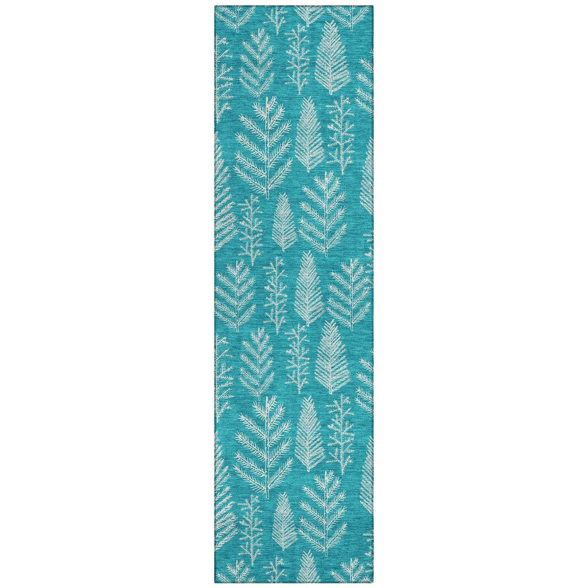 Addison Rugs Paelius Teal Washable Indoor-Outdoor Rug