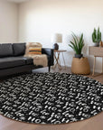 Addison Rugs Paelon Black Washable Indoor-Outdoor Rug
