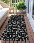 Addison Rugs Paelon Black Washable Indoor-Outdoor Rug