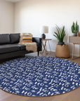 Addison Rugs Paelon Blue Washable Indoor-Outdoor Rug