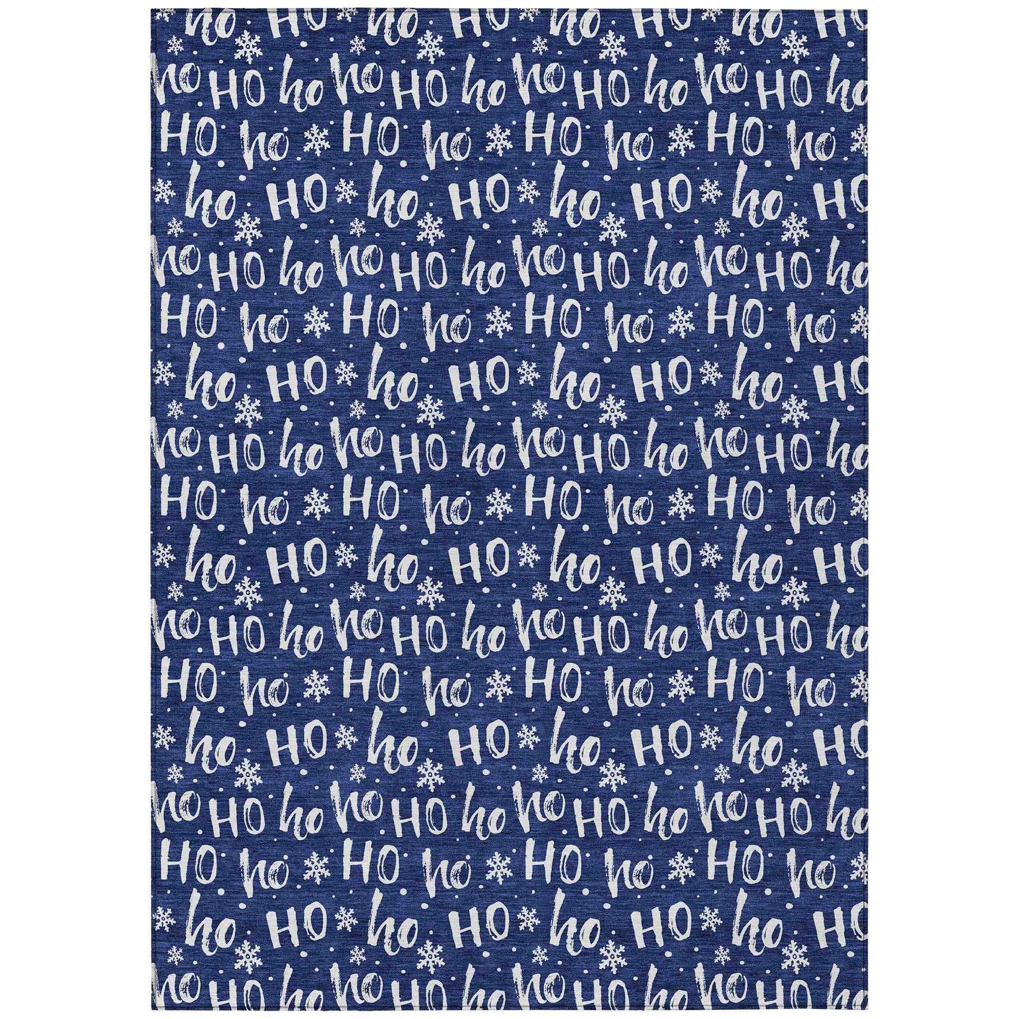 Addison Rugs Paelon Blue Washable Indoor-Outdoor Rug