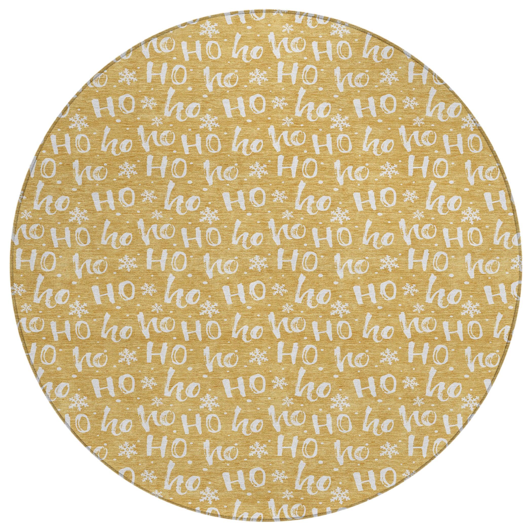 Addison Rugs Paelon Gold Washable Indoor-Outdoor Rug