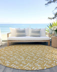 Addison Rugs Paelon Gold Washable Indoor-Outdoor Rug