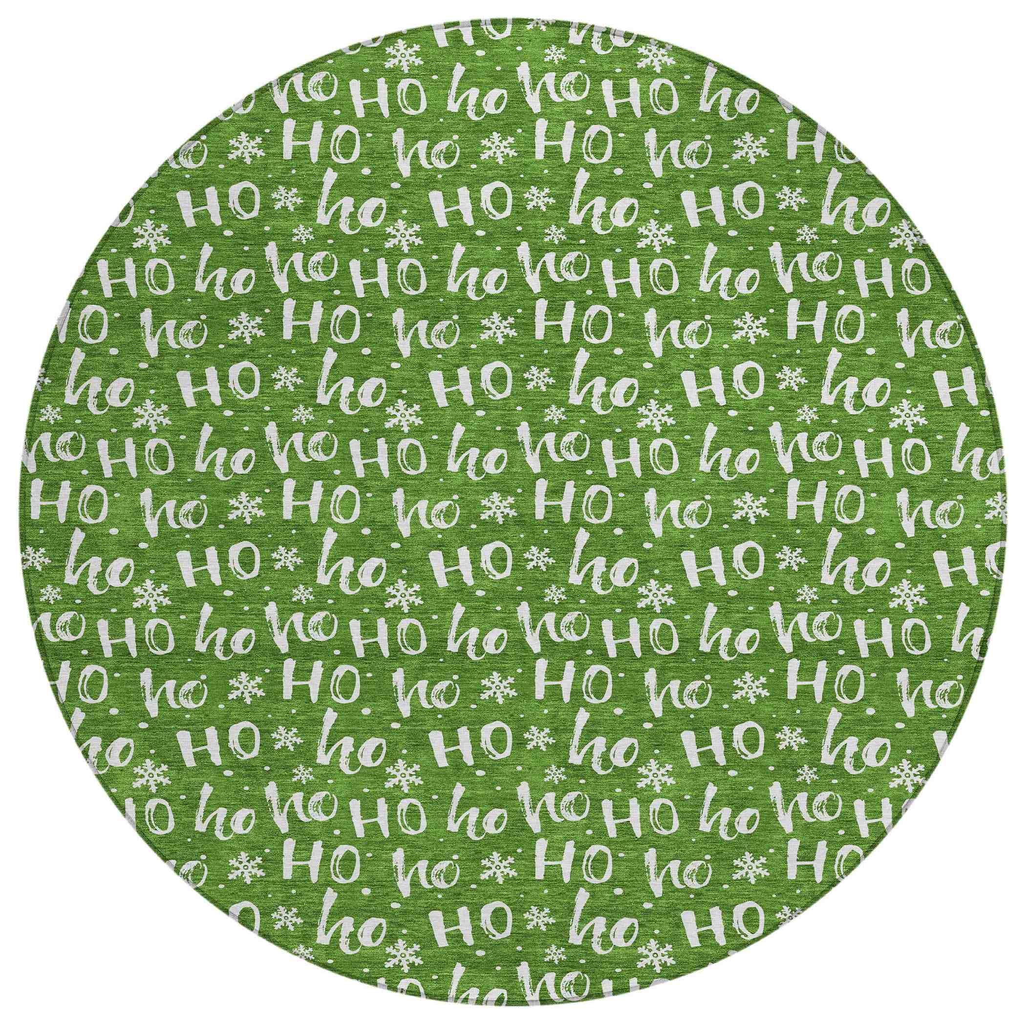 Addison Rugs Paelon Green Washable Indoor-Outdoor Rug