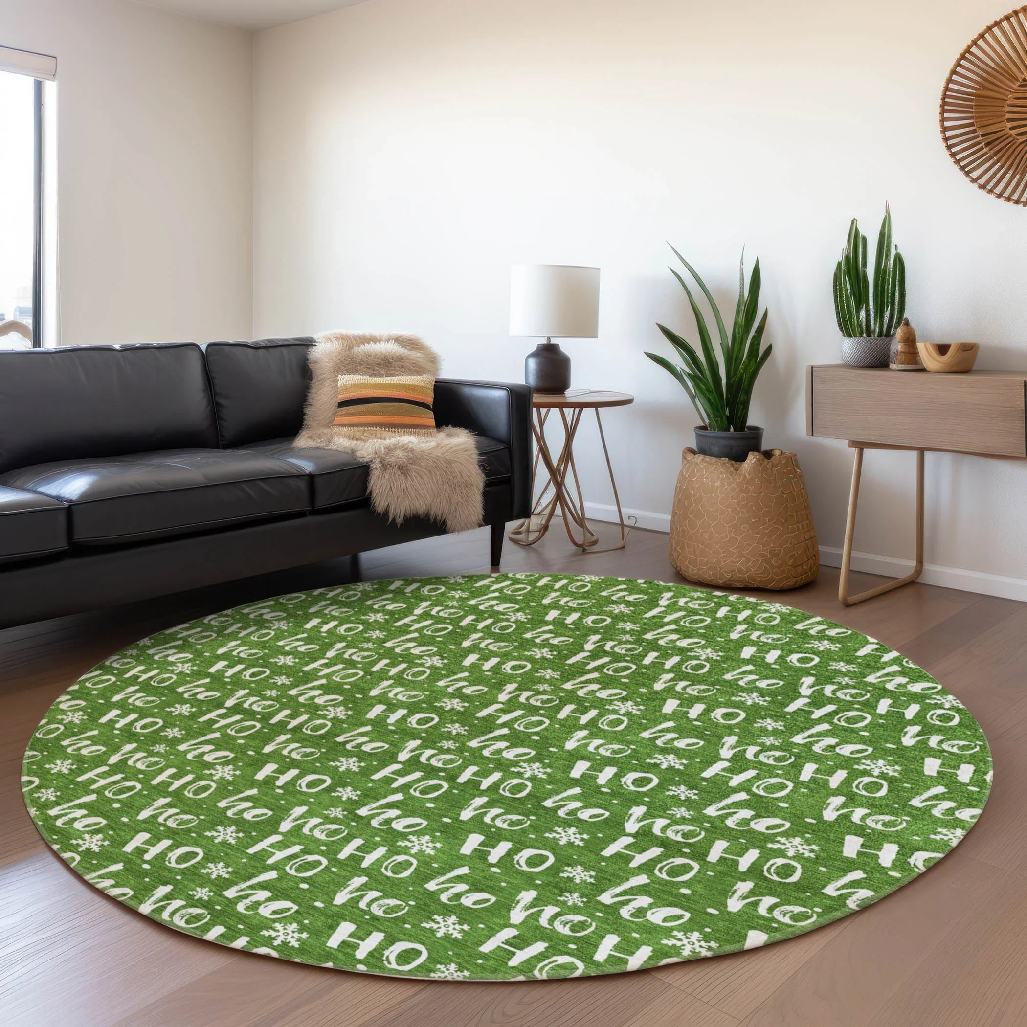 Addison Rugs Paelon Green Washable Indoor-Outdoor Rug