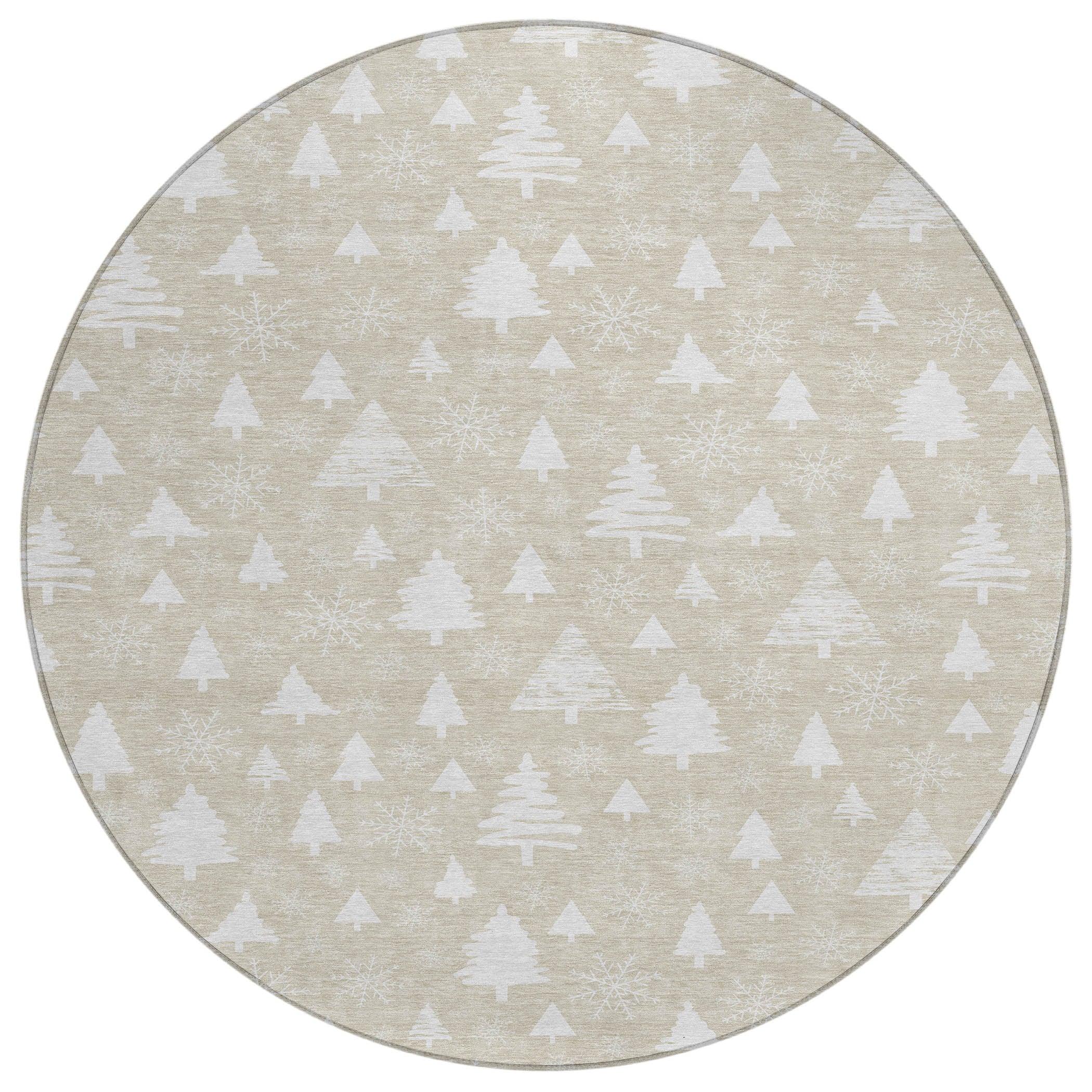 Addison Rugs Paelor Brown Washable Indoor-Outdoor Rug