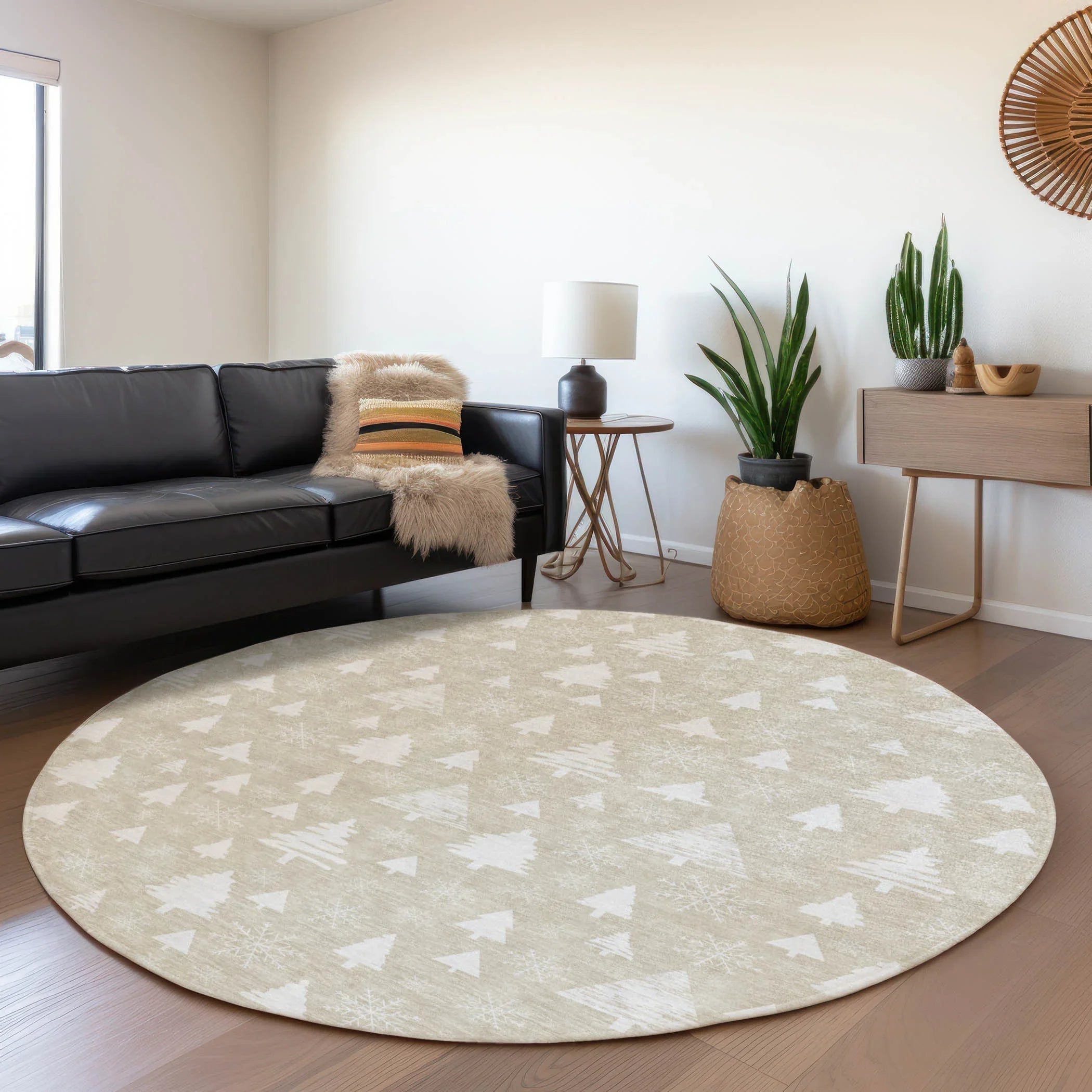 Addison Rugs Paelor Brown Washable Indoor-Outdoor Rug