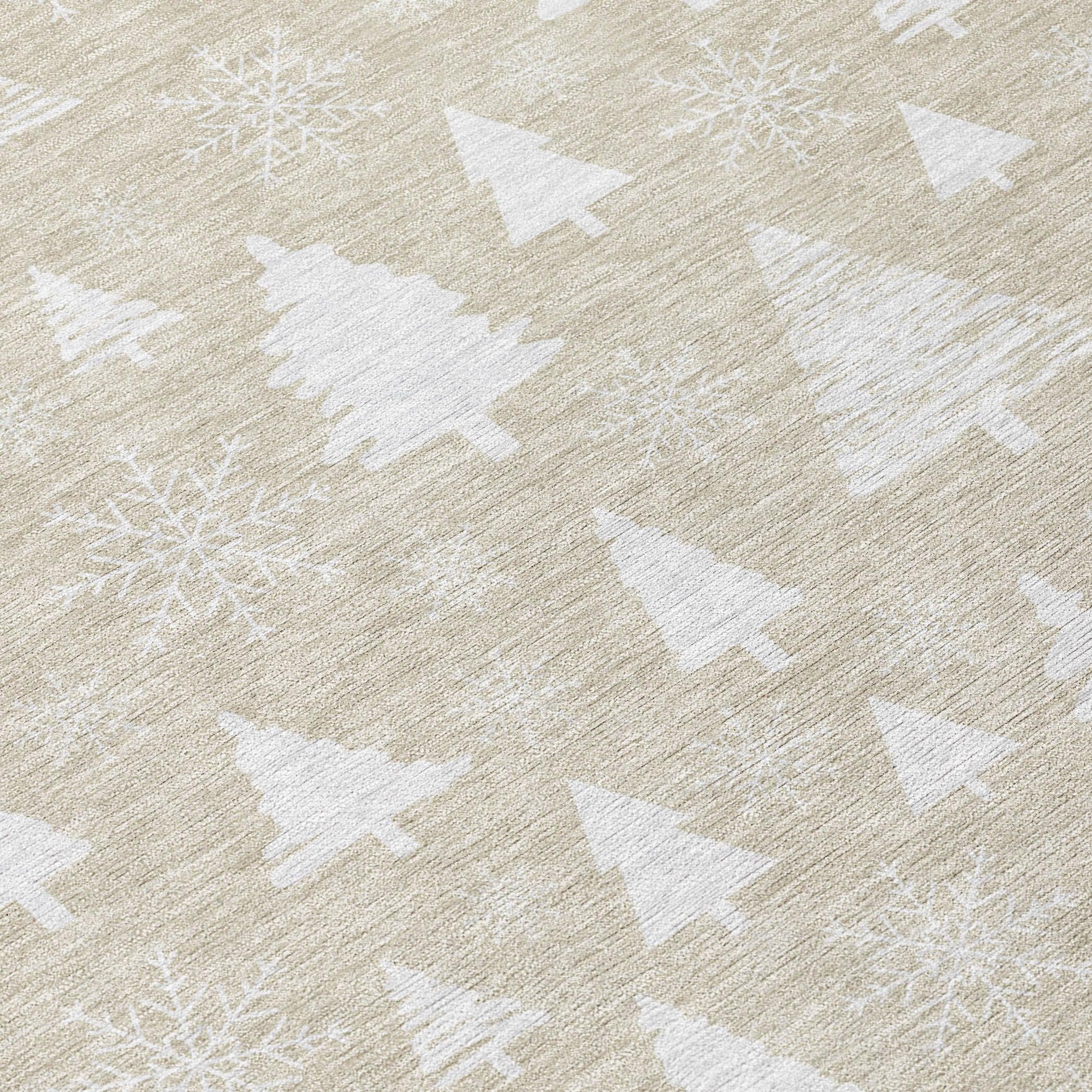 Addison Rugs Paelor Brown Washable Indoor-Outdoor Rug