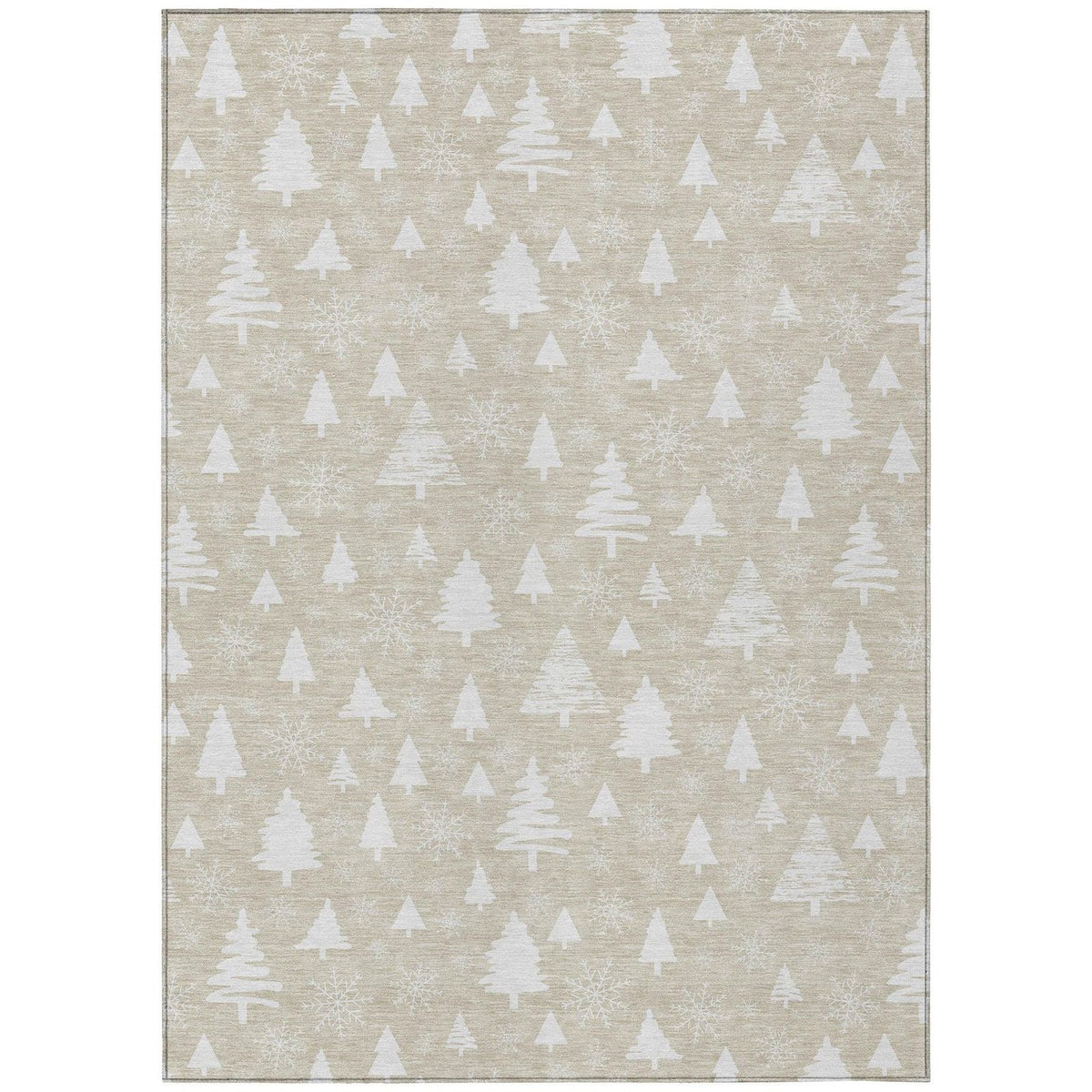 Addison Rugs Paelor Brown Washable Indoor-Outdoor Rug