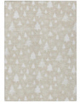 Addison Rugs Paelor Brown Washable Indoor-Outdoor Rug