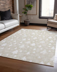 Addison Rugs Paelor Brown Washable Indoor-Outdoor Rug