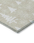 Addison Rugs Paelor Brown Washable Indoor-Outdoor Rug