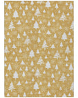 Addison Rugs Paelor Gold Washable Indoor-Outdoor Rug