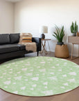 Addison Rugs Paelor Green Washable Indoor-Outdoor Rug