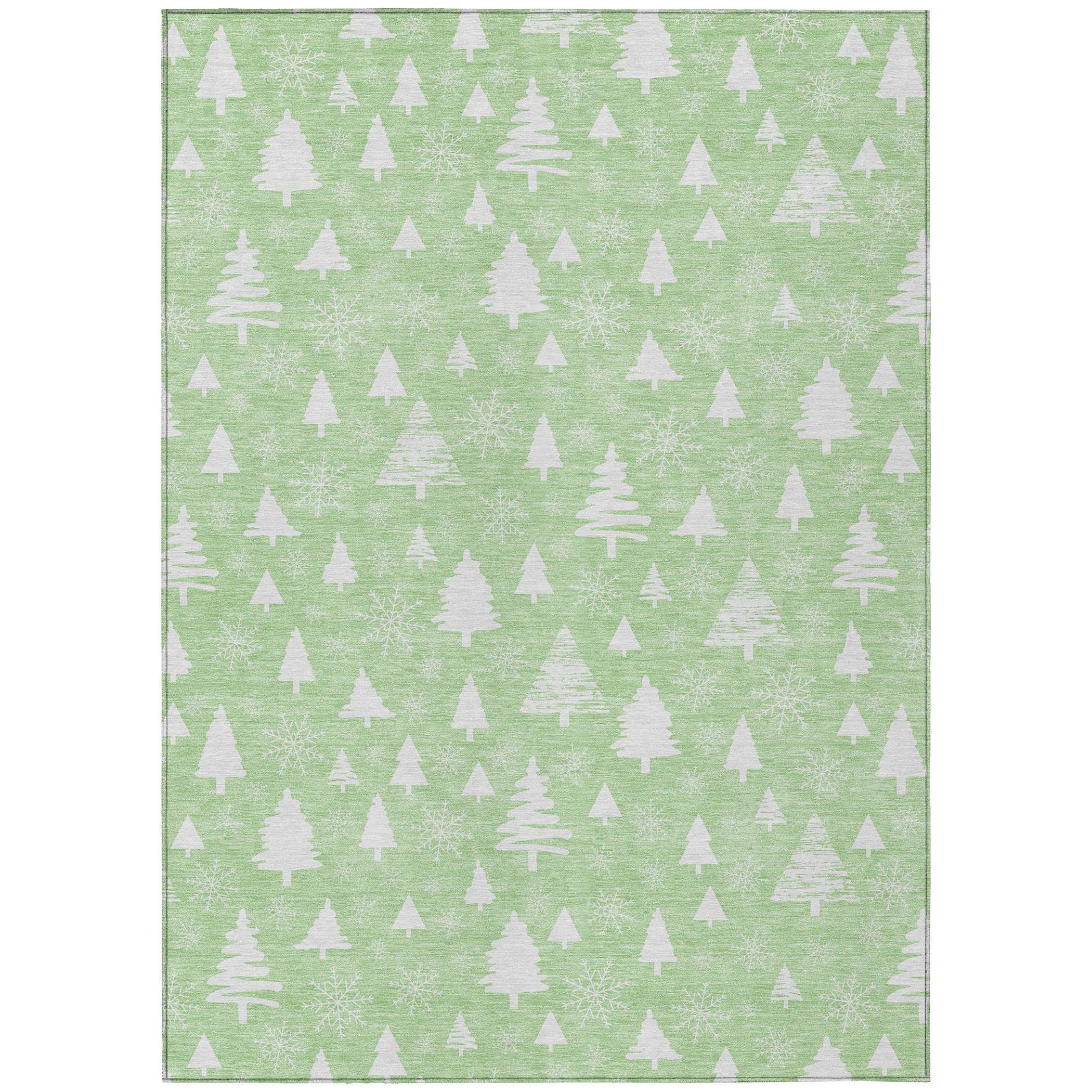Addison Rugs Paelor Green Washable Indoor-Outdoor Rug