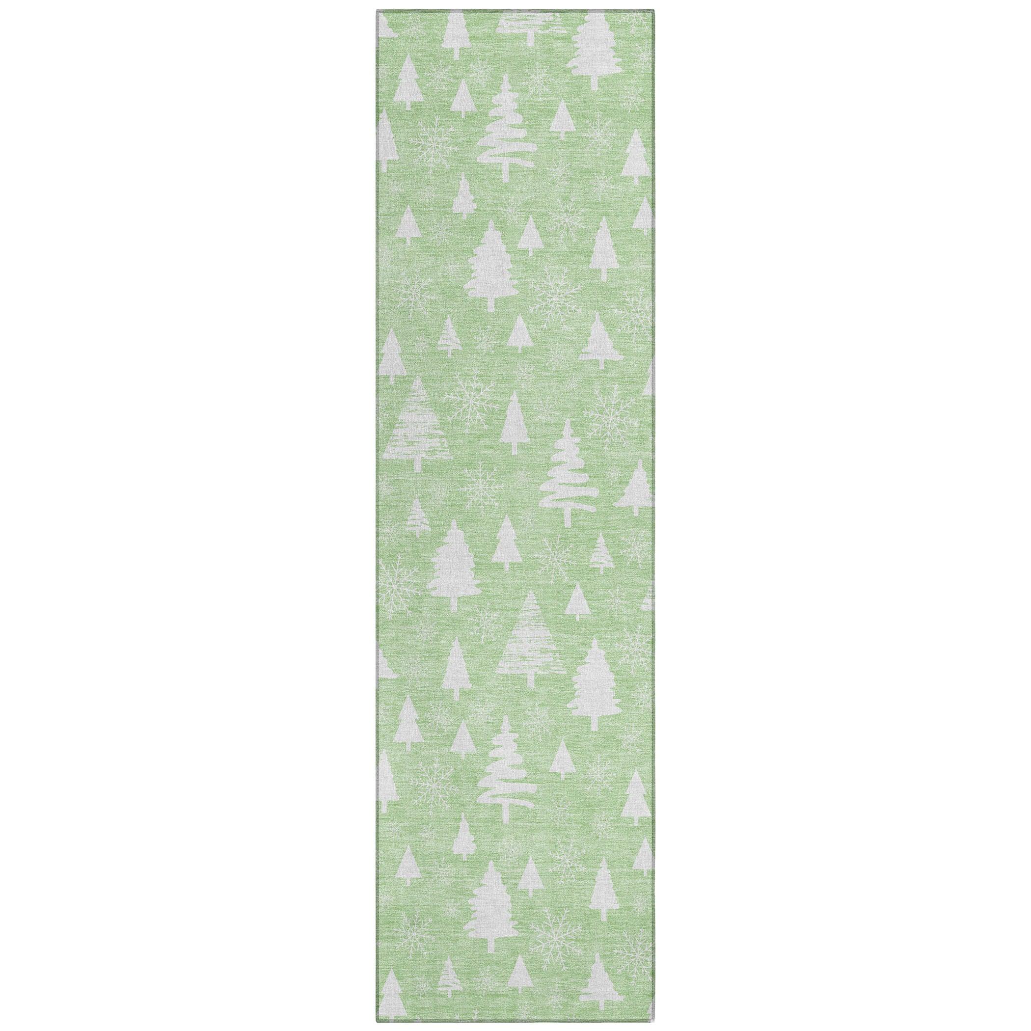 Addison Rugs Paelor Green Washable Indoor-Outdoor Rug