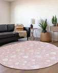 Addison Rugs Paelor Pink Washable Indoor-Outdoor Rug