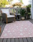 Addison Rugs Paelor Pink Washable Indoor-Outdoor Rug
