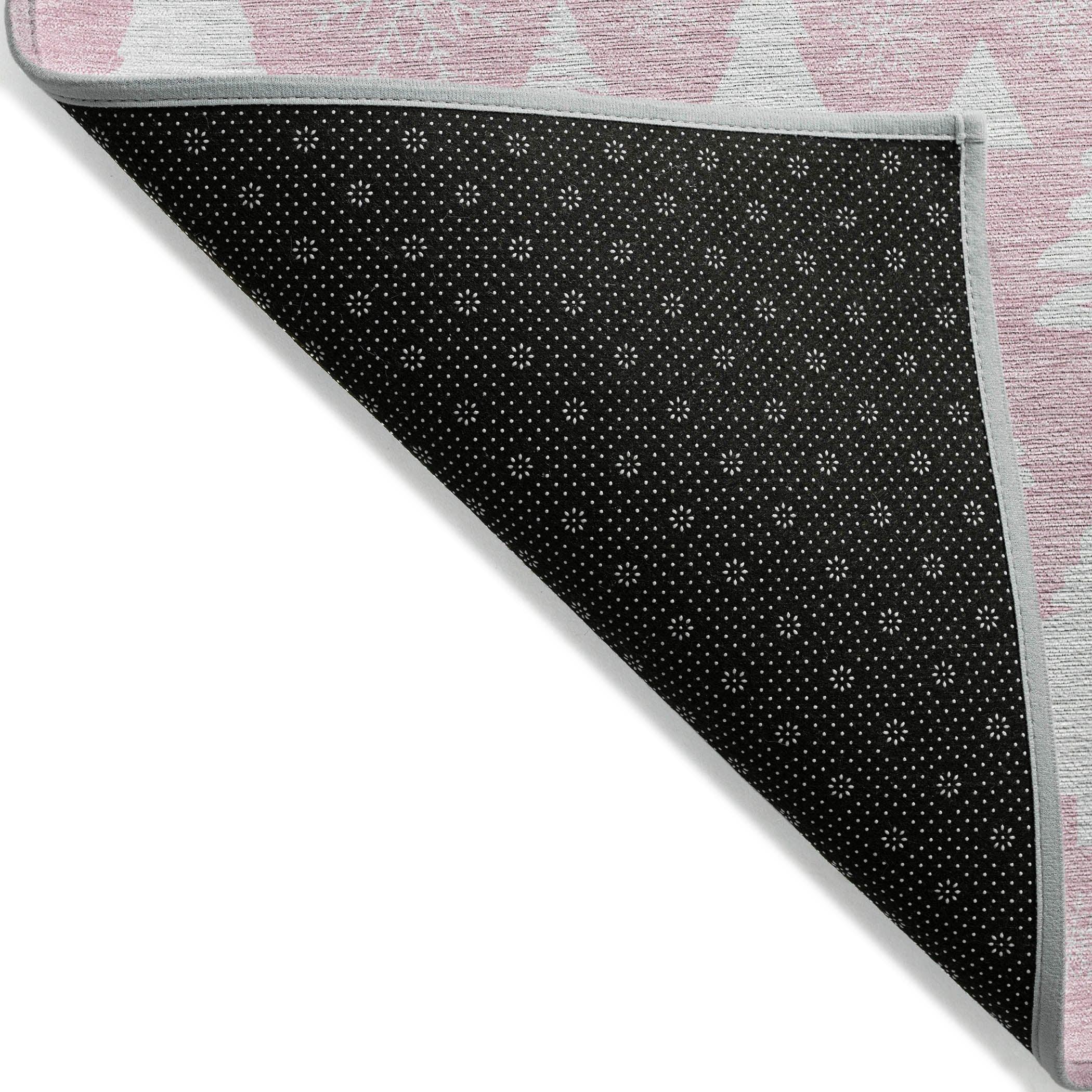 Addison Rugs Paelor Pink Washable Indoor-Outdoor Rug