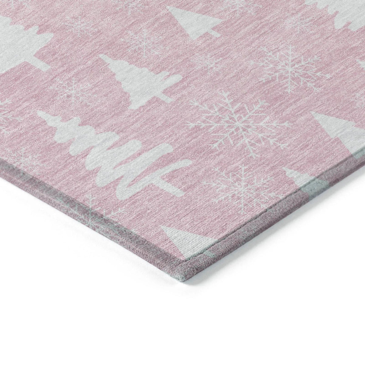 Addison Rugs Paelor Pink Washable Indoor-Outdoor Rug