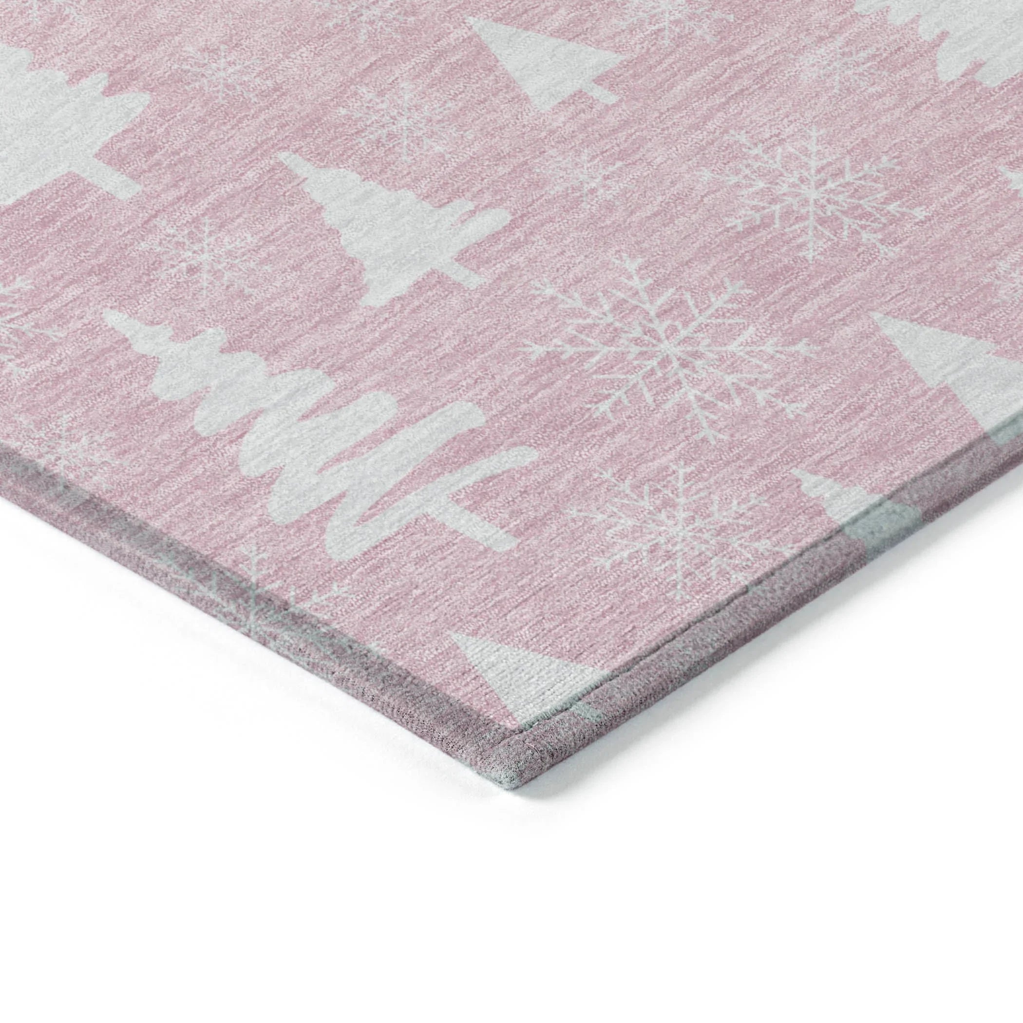 Addison Rugs Paelor Pink Washable Indoor-Outdoor Rug