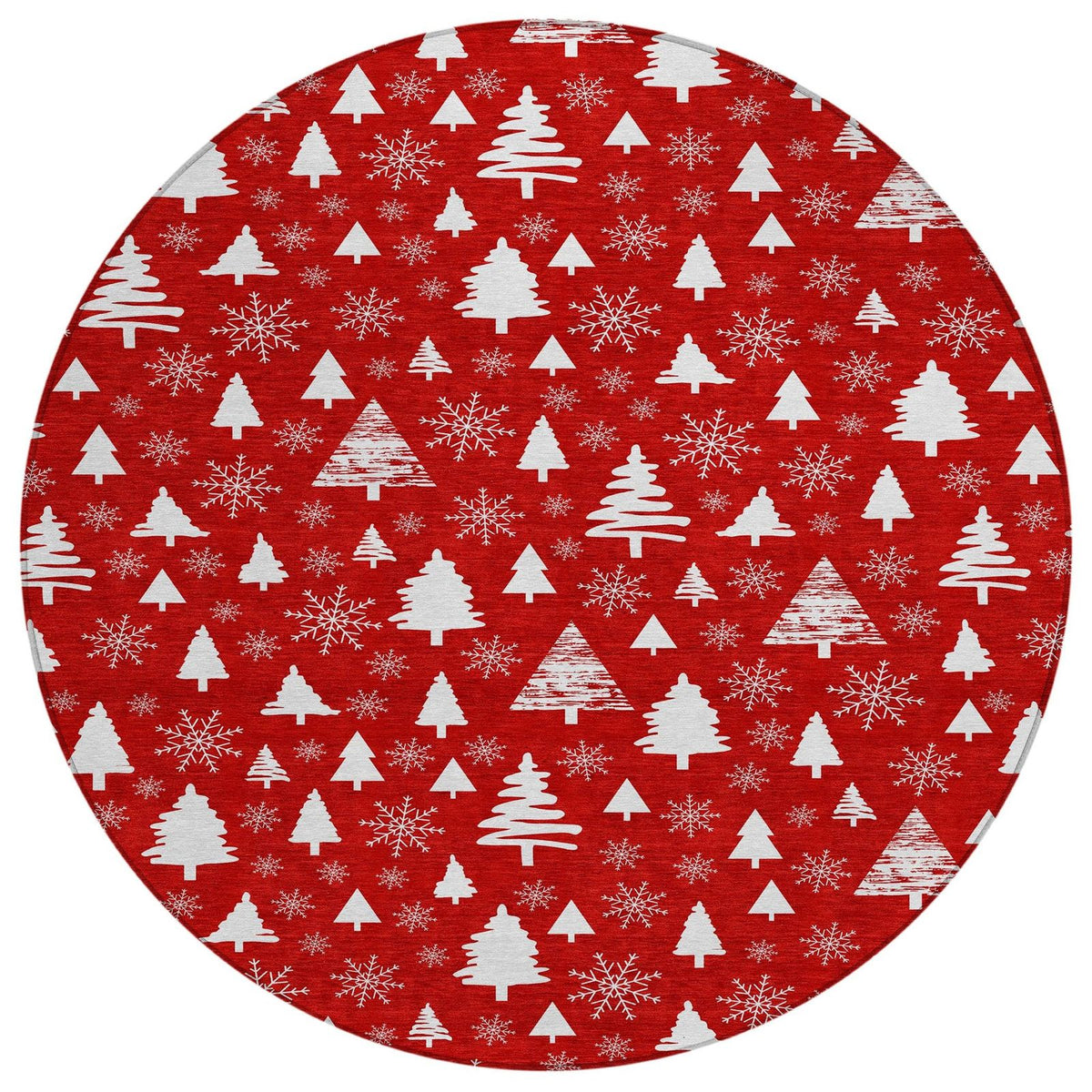 Addison Rugs Paelor Red Washable Indoor-Outdoor Rug