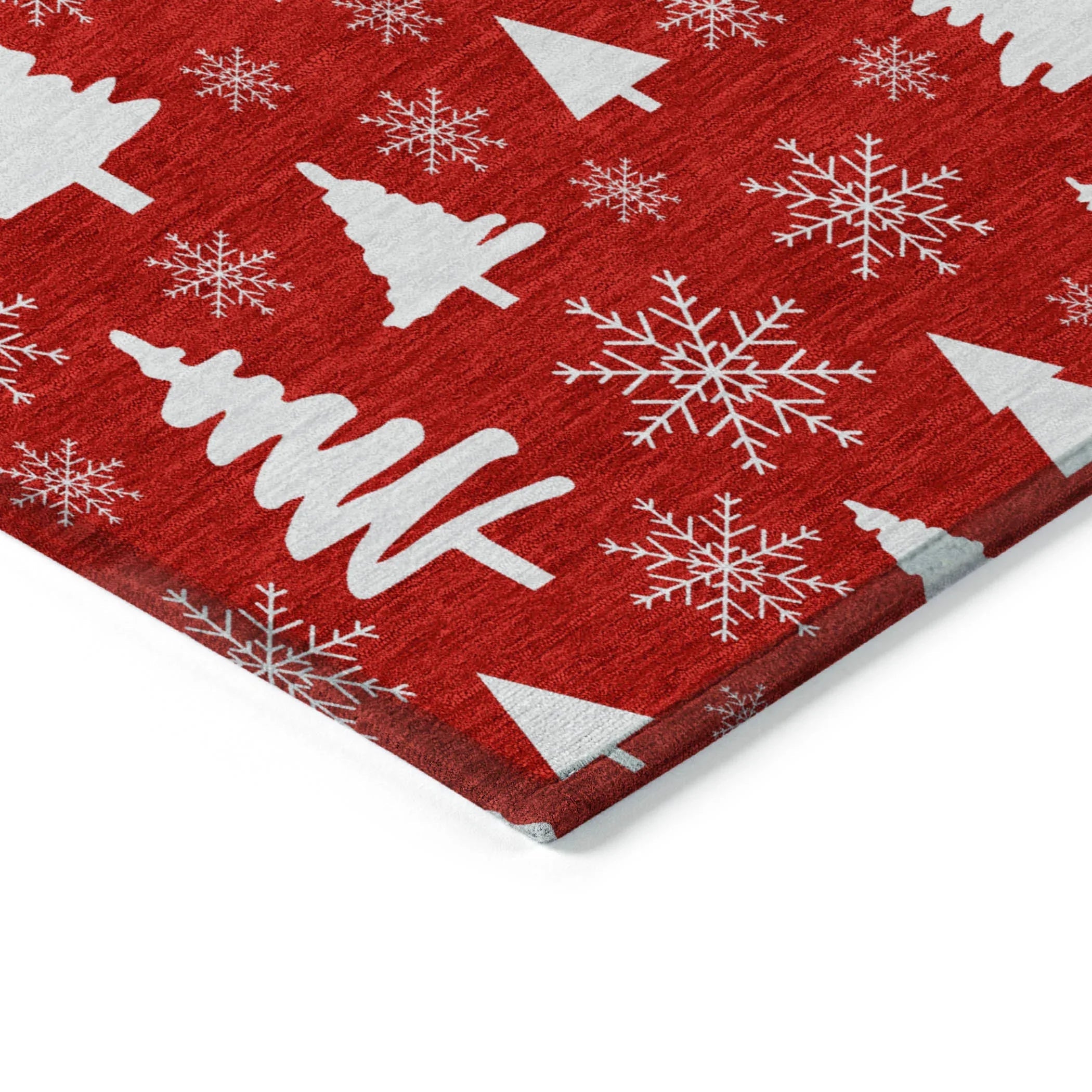 Addison Rugs Paelor Red Washable Indoor-Outdoor Rug