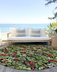 Addison Rugs Paelora Black Washable Indoor-Outdoor Rug