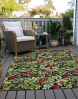 Addison Rugs Paelora Black Washable Indoor-Outdoor Rug