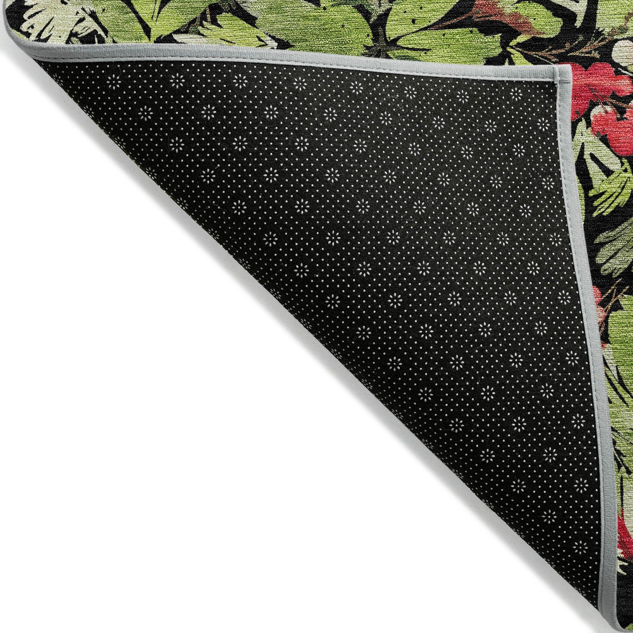 Addison Rugs Paelora Black Washable Indoor-Outdoor Rug