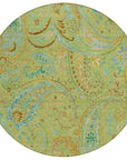 Addison Rugs Paisley Aloe Washable Indoor-Outdoor Rug