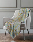 Addison Rugs Paisley Grey Washable Indoor-Outdoor Rug