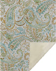 Addison Rugs Paisley Ivory Washable Indoor-Outdoor Rug