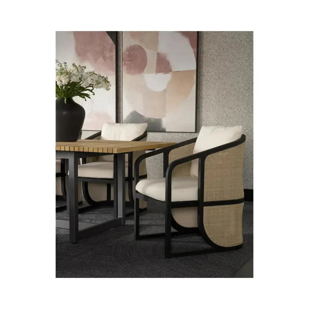 SUNPAN Palermo Fabric Outdoor Dining Armchair