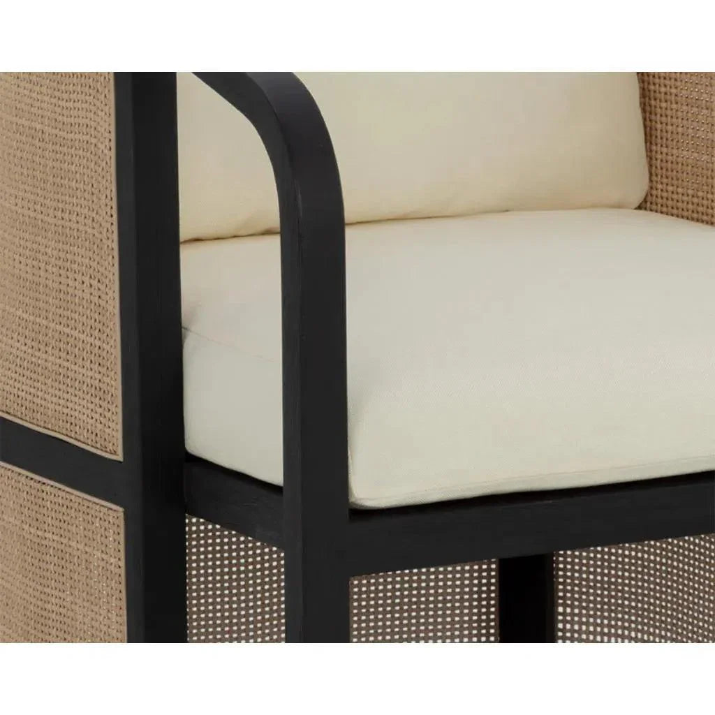 SUNPAN Palermo Fabric Outdoor Dining Armchair