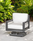 Palm Beach Poly Lumber Rocker Chair & Ottoman Set