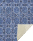 Addison Rugs Panel Blue Washable Indoor-Outdoor Rug